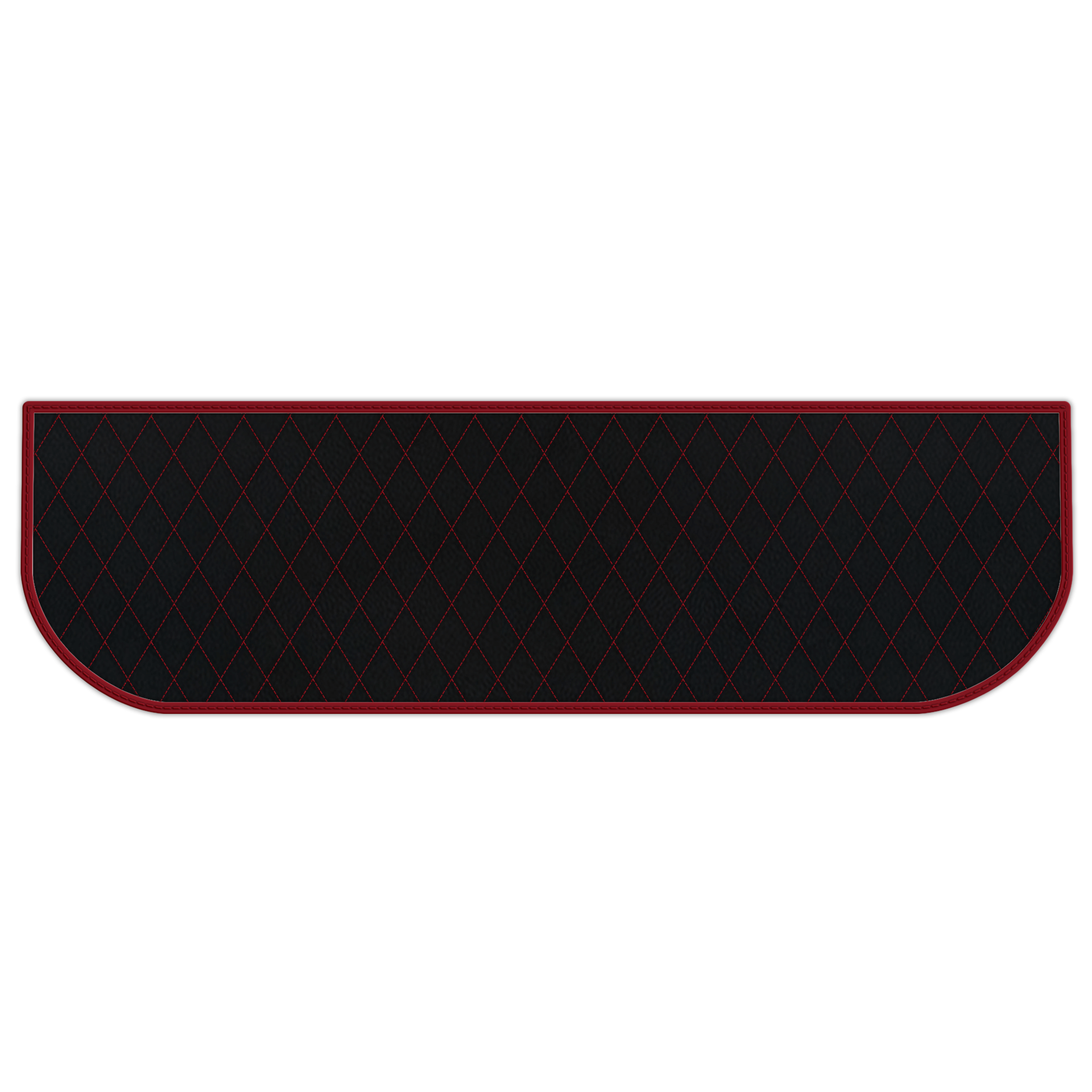 Premium Black Leather Floor Mats for Ferrari Enzo (2002-2004)