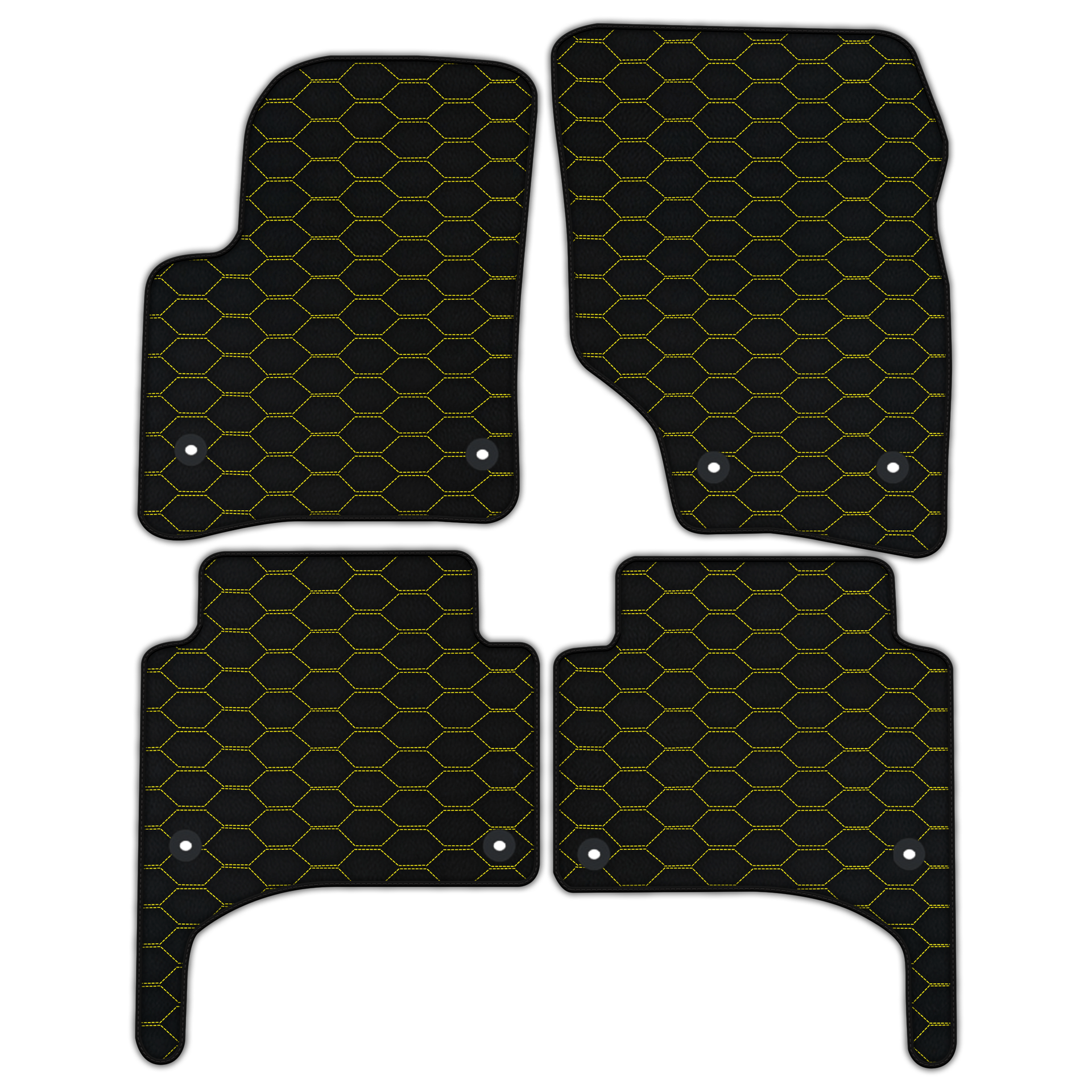Customizable Leather Floor Mats for Porsche Cayenne (2010-2018)