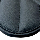 Black Leather Floor Mats for Rolls Royce Phantom Drophead Coupe (2007-2016) ER56 Design - AutoWin