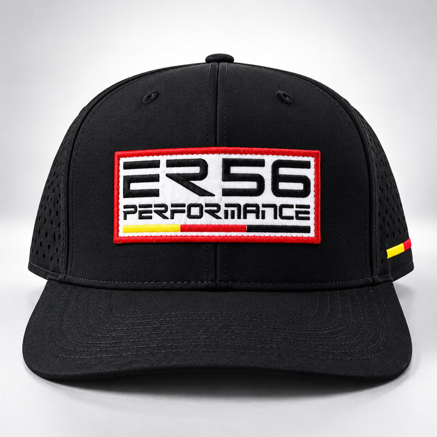 Casquette Complète Imperméable Noire ER56 Design - Édition