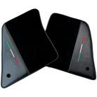 Black Floor Mats for Ferrari SF90 Stradale (2019-2024) with Carbon Fiber - AutoWin