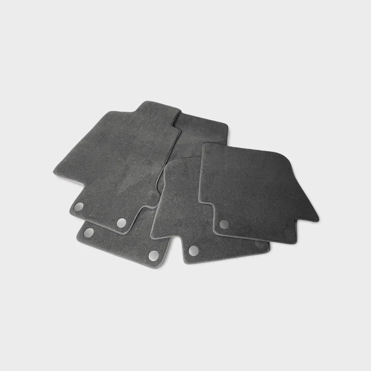 Floor Mats For Maserati GranCabrio MC (2013-2019) Black - AutoWin