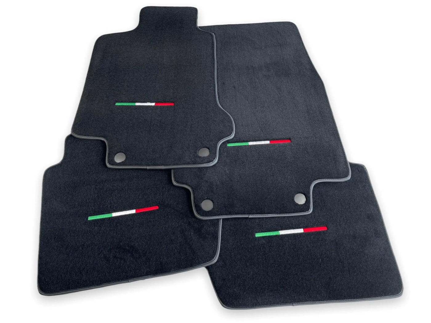 Floor Mats For Maserati GranTurismo MC Stradale (2011-2015) Black IT Edition - AutoWin