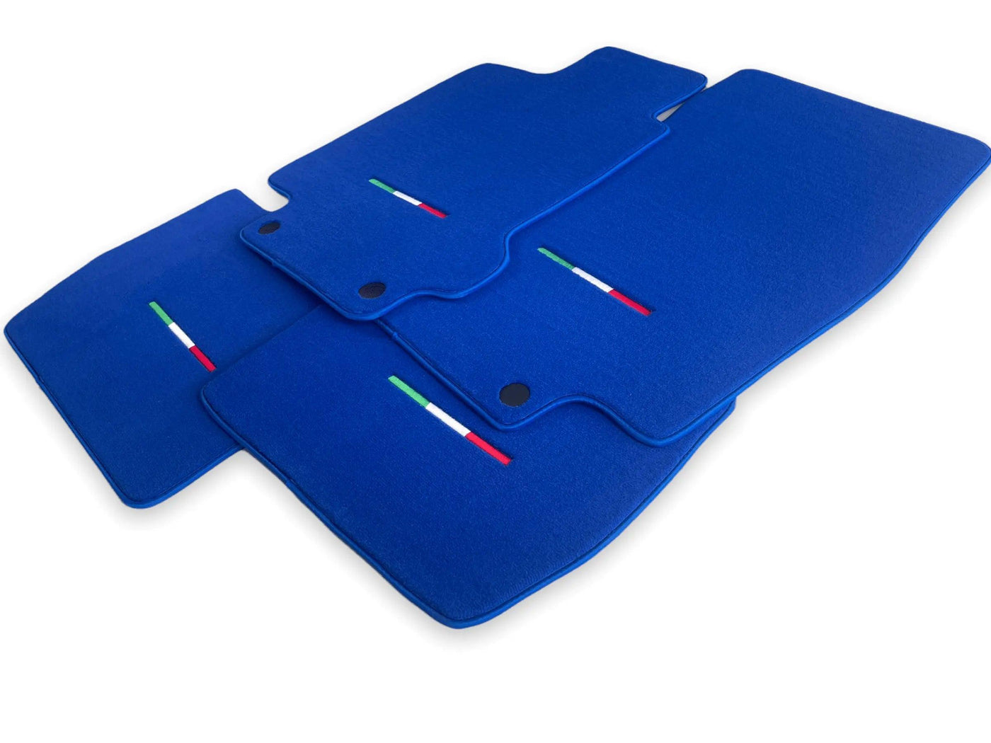 Floor Mats For Maserati GranTurismo MC Stradale (2011-2015) Blue IT Edition - AutoWin