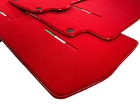 Floor Mats For Maserati GranTurismo MC (2009-2010) Red IT Edition - AutoWin
