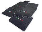 Floor Mats For Maserati GranTurismo S (2008-2012) Black IT Edition - AutoWin