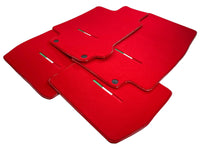 Floor Mats For Maserati GranTurismo S (2008-2012) Red IT Edition - AutoWin