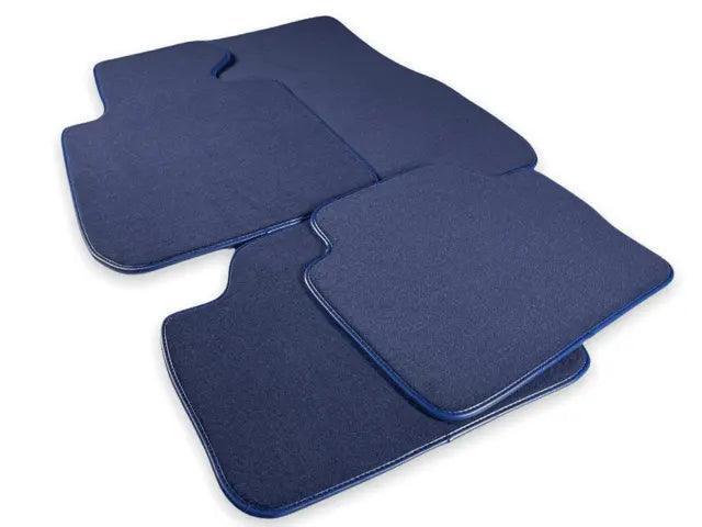 Floor Mats For Rolls Royce Phantom VIII (2017-2024) Dark Blue - AutoWin