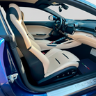 Dark Blue Italian Edition Floor Mats for Ferrari GTC4 Lusso 2016-2023