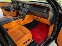 Tapis de voiture pour Rolls Royce Cullinan Rr31 2018-2025 Design ER56 Rouge