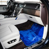 Blue Sheepskin Floor Mats for Rolls-Royce Cullinan (2018-2025)