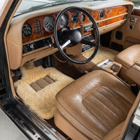 Tapis de voiture en peau de mouton médicale couleur