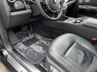 Tapis de voiture en peau de mouton gris foncé pour Rolls Royce Ghost Série I (2010–2020) Marque Er56 Design