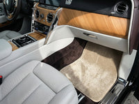 Tapis de voiture pour Rolls Royce Cullinan Rr31 2018-2025 Beige de qualité Luxe