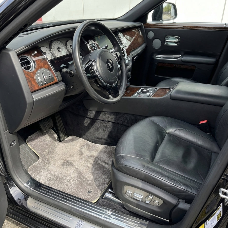 Fußmatten für Rolls Royce Ghost Serie II (2021-2024) ROVBUT Beige