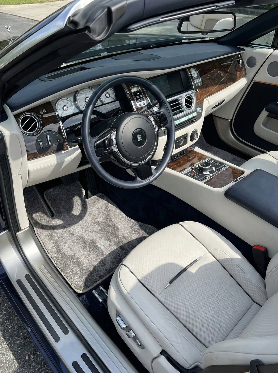 Tapis de voiture pour Rolls Royce Dawn Rr6 2016-2023 Rovbut