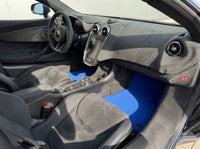 Floor Mats For McLaren 600LT (2018-2020) Blue Tailored Carpets Set AutoWin