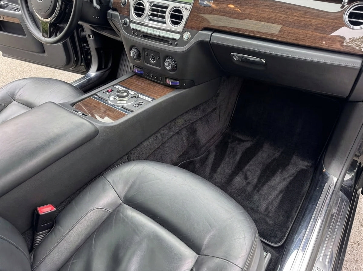 Tapis de voiture pour Rolls Royce Ghost Série I (2010–2020) Noir