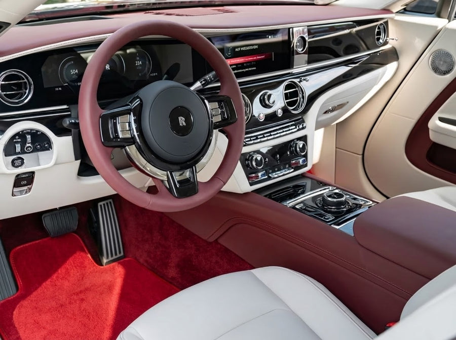Fußmatten für Rolls Royce Spectre (2023–2024), Rot