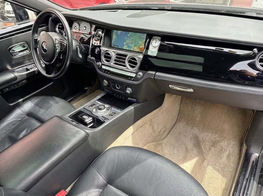 Floor Mats For Rolls Royce Ghost Series I (2010–2020) Beige Luxury Quality