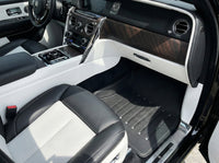 Leather Floor Mats For Rolls Royce Black Badge Cullinan Rr31 2018-2025 Black