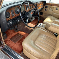 Fußmatten aus Schaffell in Ingwerfarbe für Rolls-Royce Shadow (1965-1977)