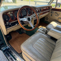 Auto-Fußmatten aus Leder mit Krokodilprägung für Rolls-Royce Wraith (2013–2023)