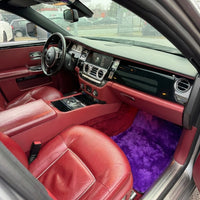 Tapis en Peau de Mouton Violet pour Rolls-Royce Ghost Série I (2010-2020)