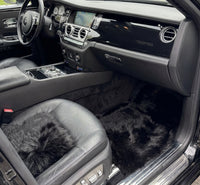 Tapis de voiture en peau de mouton pour Rolls Royce Ghost Série I (2010–2020) Marque Er56 Design