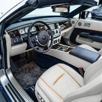 Tapis de voiture Alcantara pour Rolls Royce Black Badge Dawn