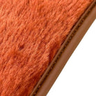 Ginger Color Sheepskin Floor Mats for Rolls-Royce Ghost Series I (2010-2020) - AutoWin