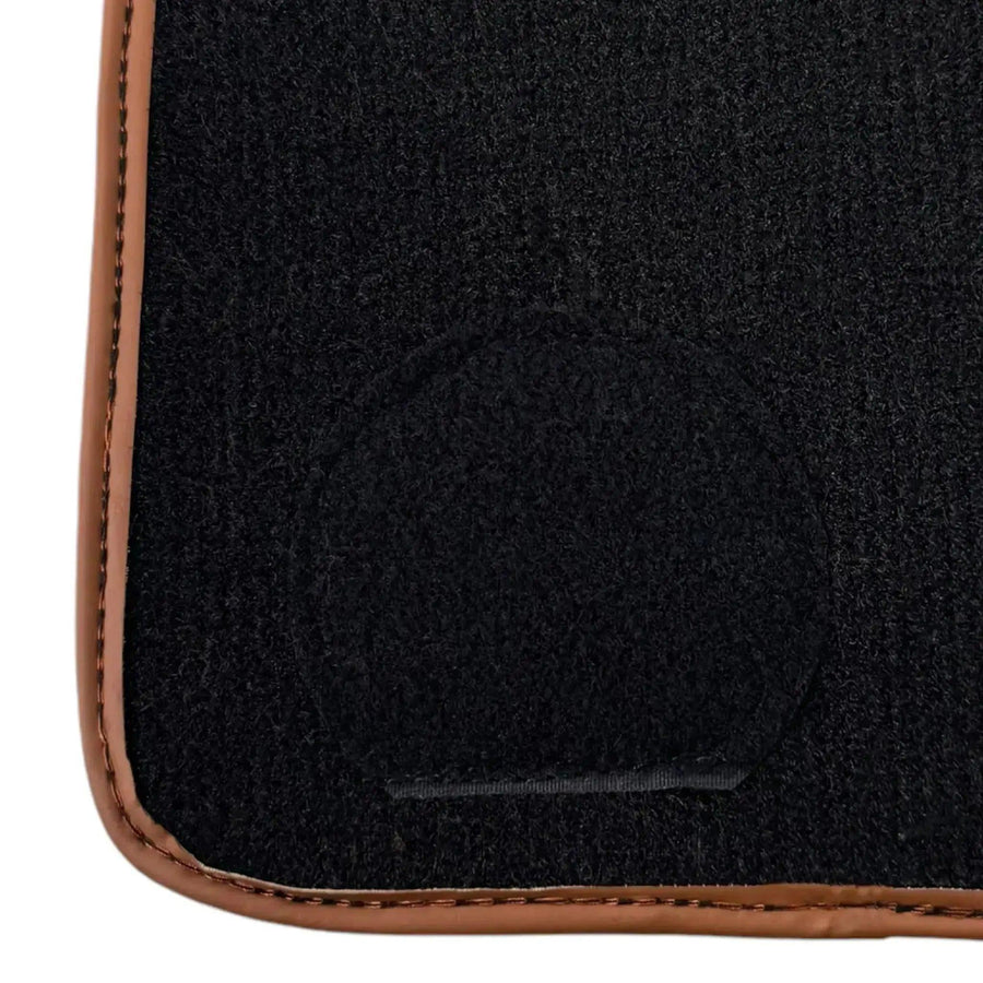 Ginger Color Sheepskin Floor Mats for Rolls-Royce Ghost Series II (2021-2024) - AutoWin