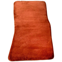 Ginger Color Sheepskin Floor Mats for Rolls-Royce Ghost Series II (2021-2024) - AutoWin