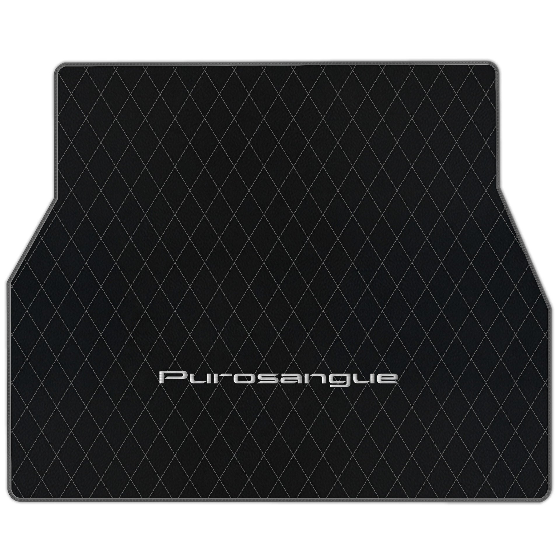Premium Black Leather Floor Mats for Rolls Royce Shadow (1965-1977)