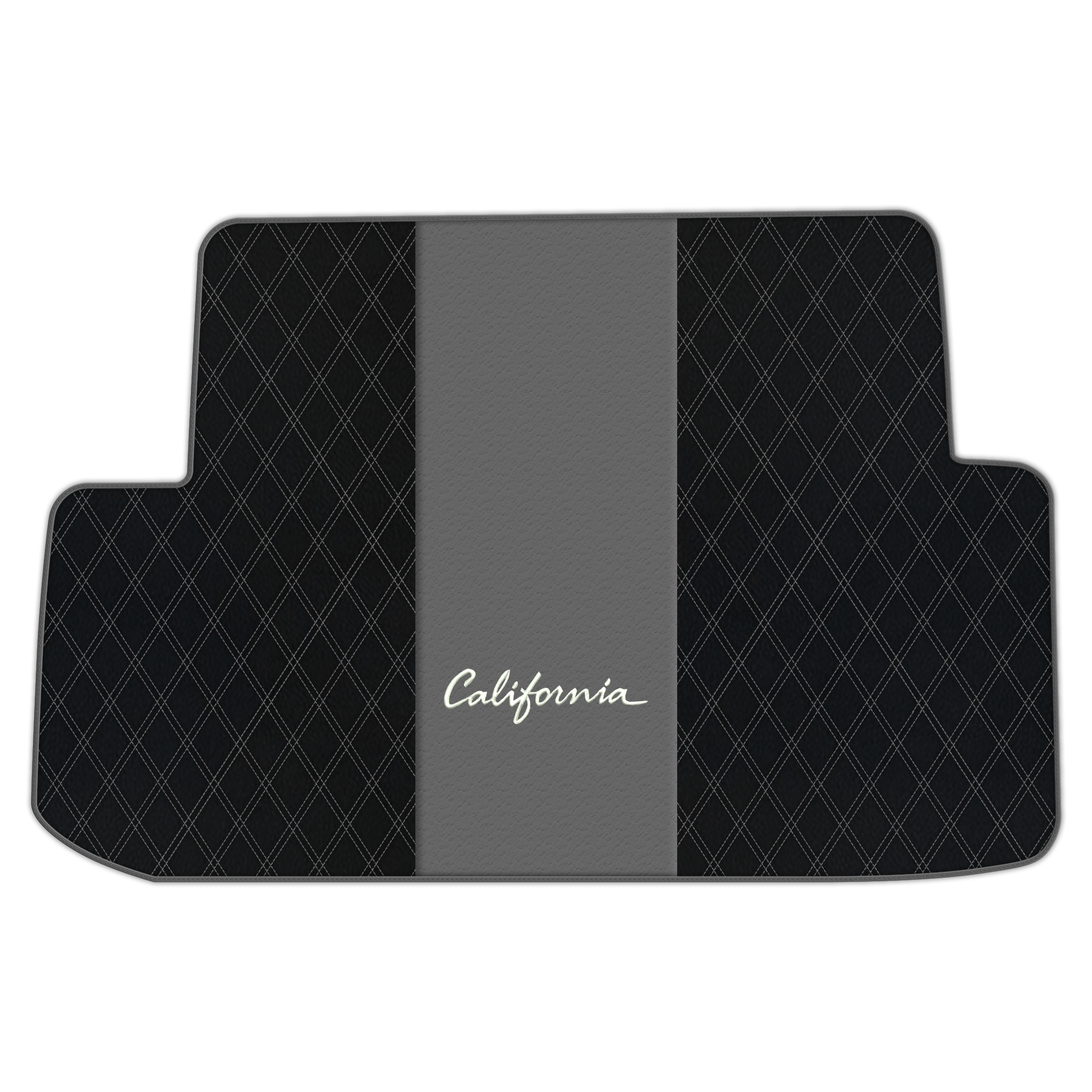 Orange Stitching Black Leather Floor Mats for Lamborghini Urus