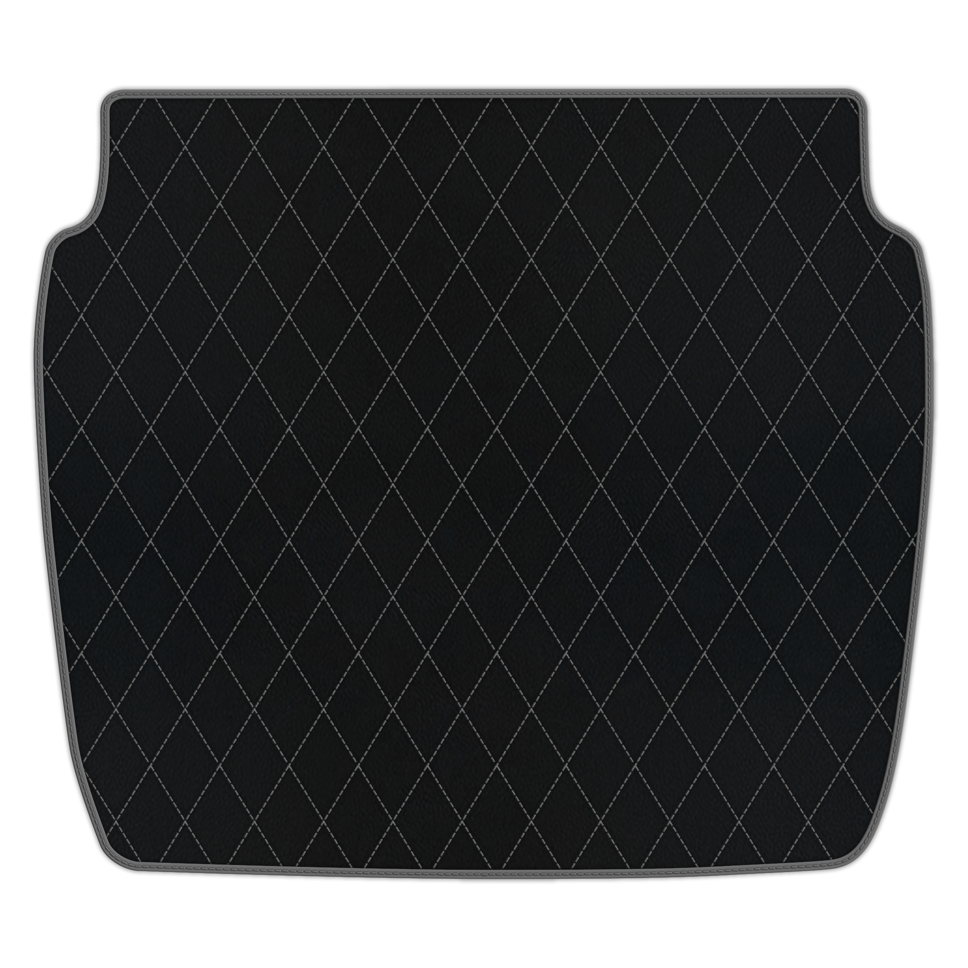 Custom Black Leather Floor Mats for Ferrari 612 Scaglietti (2005-2011)