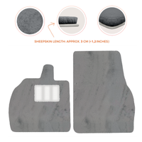 Luxury Sheepskin Floor Mats for Lamborghini Revuelto 2024-2025