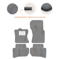 Premium Sheepskin Floor Mats for 2010-2013 Range Rover Sport