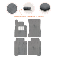 Luxury Sheepskin Floor Mats for Mercedes-Benz S-Class X222 | 2015-2021