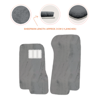 Luxury Sheepskin Floor Mats for Aston Martin V8 Coupe Special Volante (96-03)