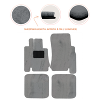 Premium Luxurious Sheepskin Floor Mats for Bentley Arnage (1998-2009)