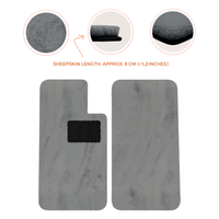 Premium Sheepskin Floor Mats for Aston Martin V8 Virage (1989-1995) Coupe