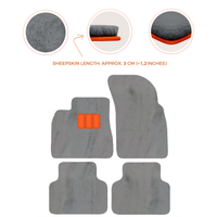 Premium Luxury Sheepskin Floor Mats for Bentley Bentayga 2015-2023