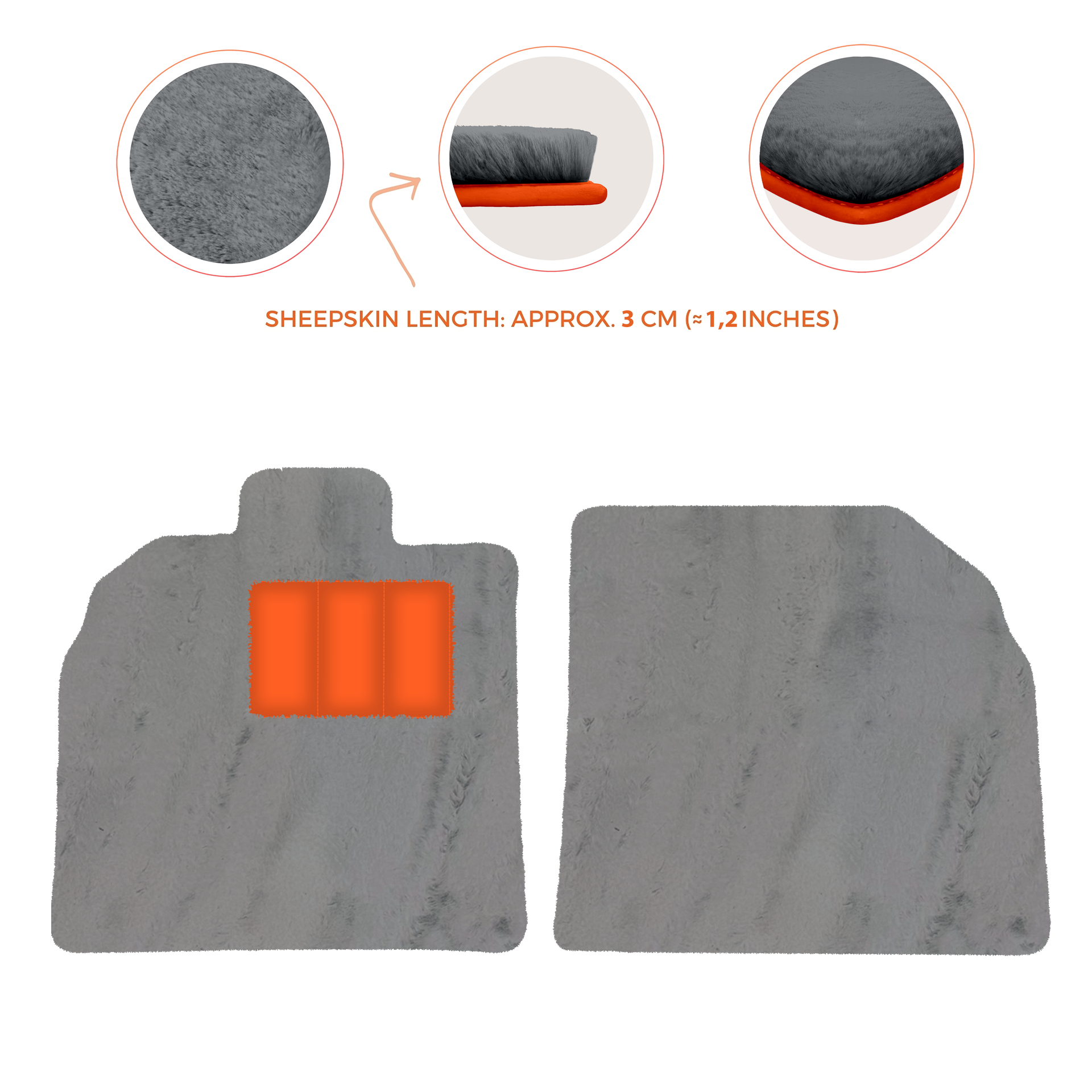 Black Floor Mats for Lamborghini Aventador SV with Alcantara Leather - AutoWin.EU