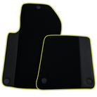 Custom Black Floor Mats For Ferrari 599 Coupe 2006-2012 With Leather