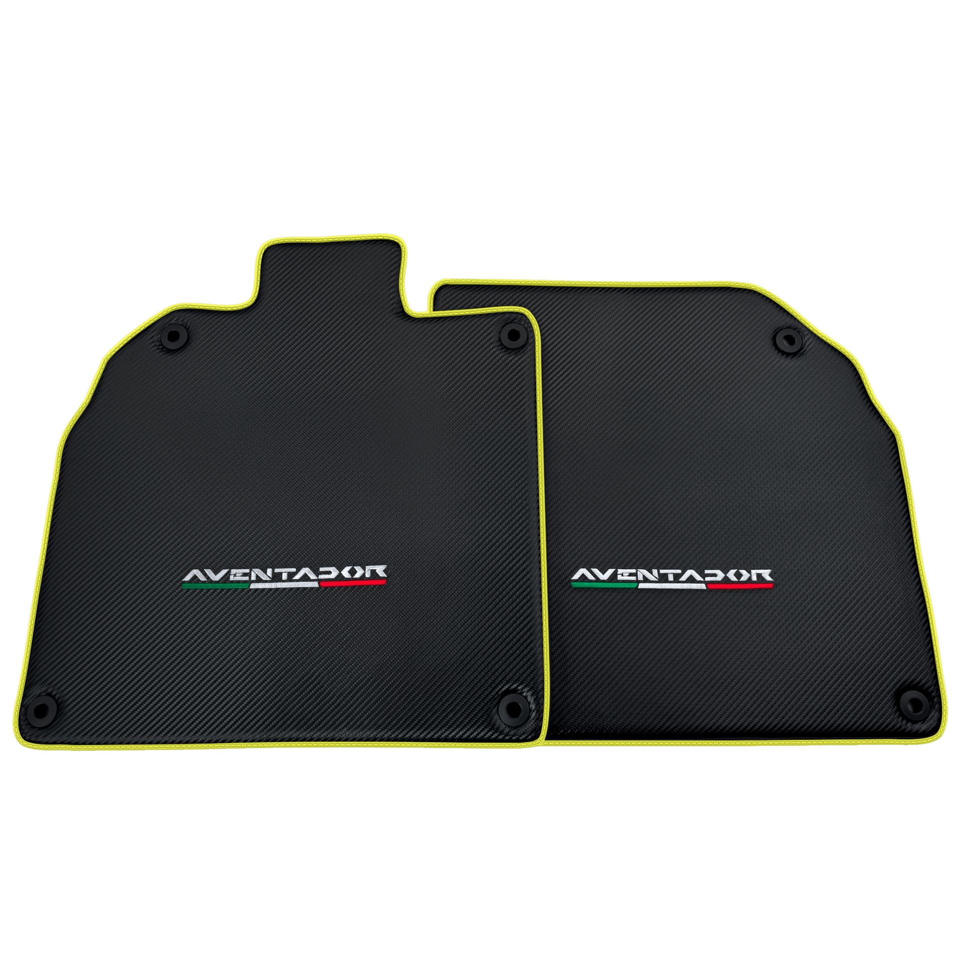 Carbon Fiber Floor Mats for Lamborghini Aventador | Various Trim Colors