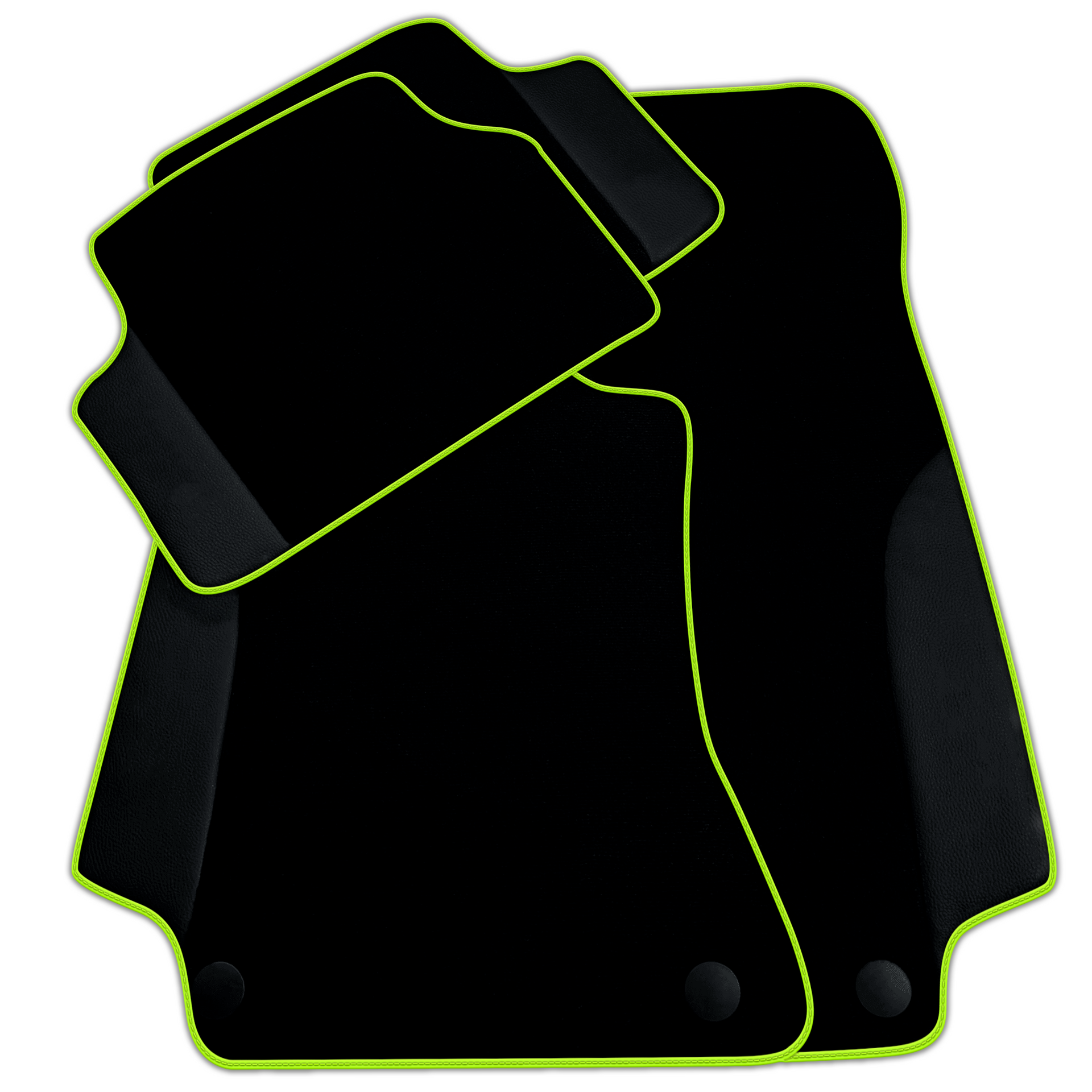 Customizable Black Floor Mats For Mercedes Benz CLS-Class C257 Coupe (2018-2023)