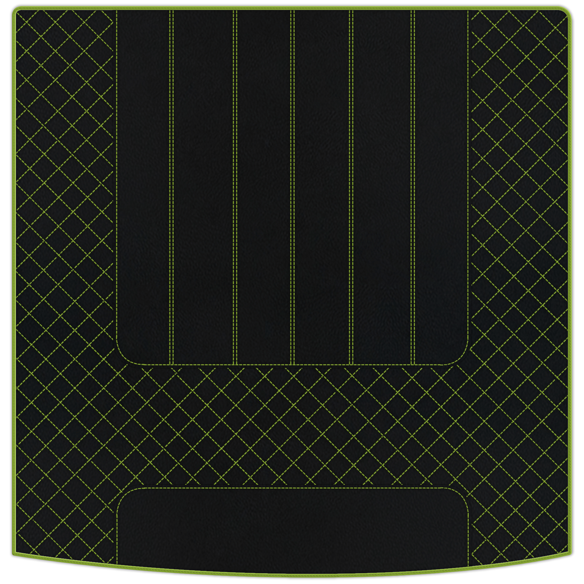 Tapis de voiture en peau de mouton brun pour Bentley Mulsanne (2010-2020) Design Er56 - ER56 Design