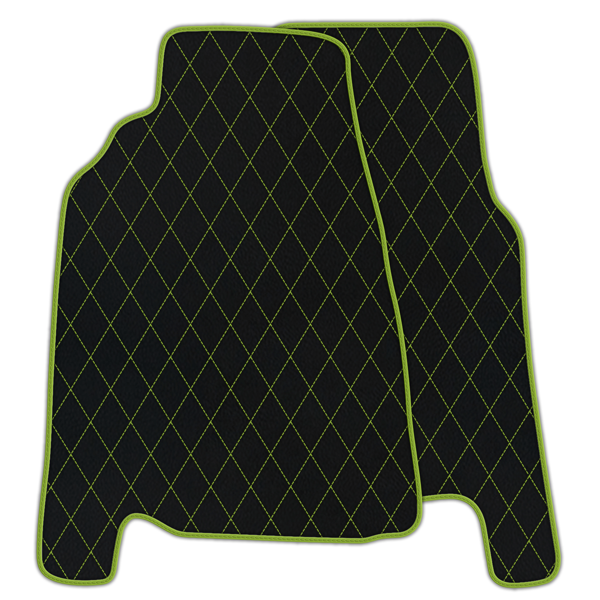 Premium Black Leather Floor Mats for Ferrari 458 Italia (2009-2015)