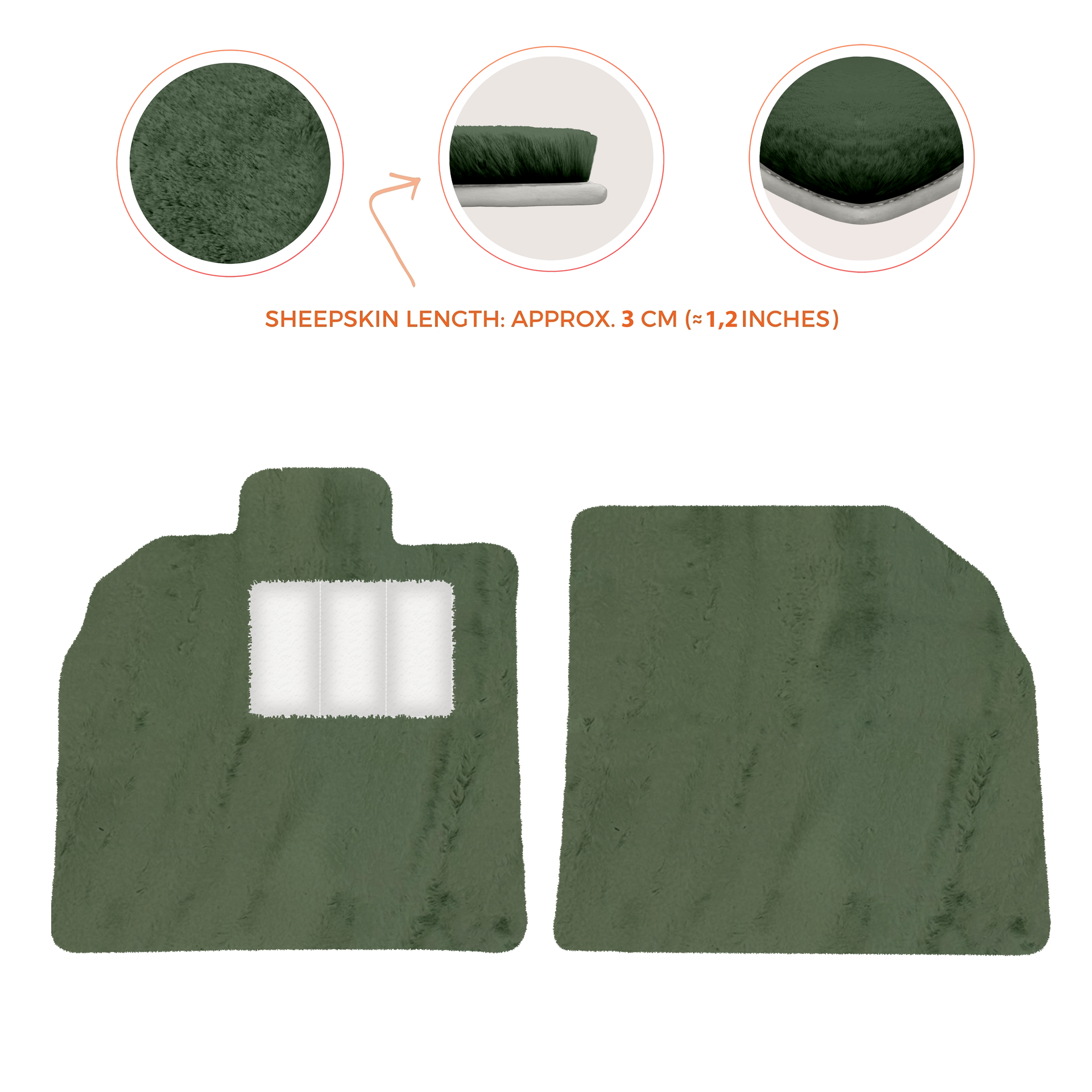 Black Floor Mats for Lamborghini Aventador SV with Alcantara Leather - AutoWin.EU